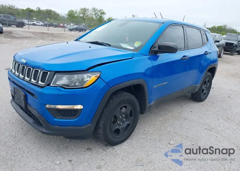 2017 Jeep New Compass Sport 4X4 from USA, damaged, VIN 3C4NJDAB5HT645963